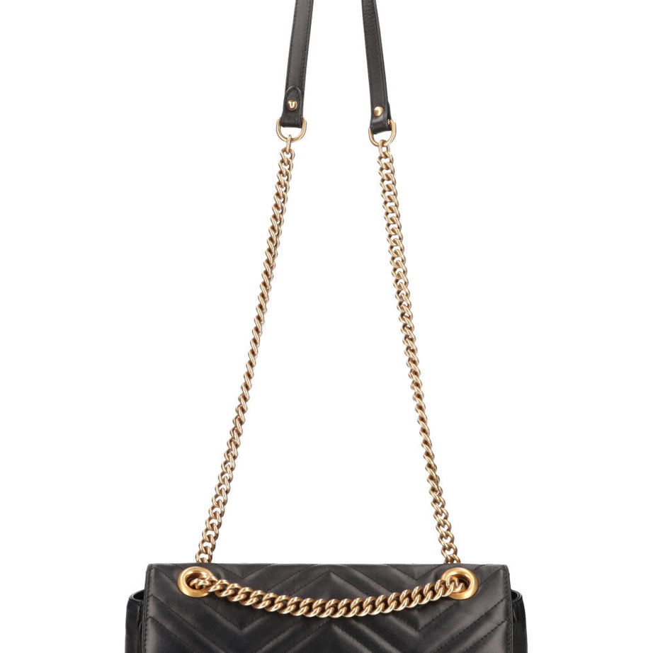 Gucci Marmont Matelassé Black Small