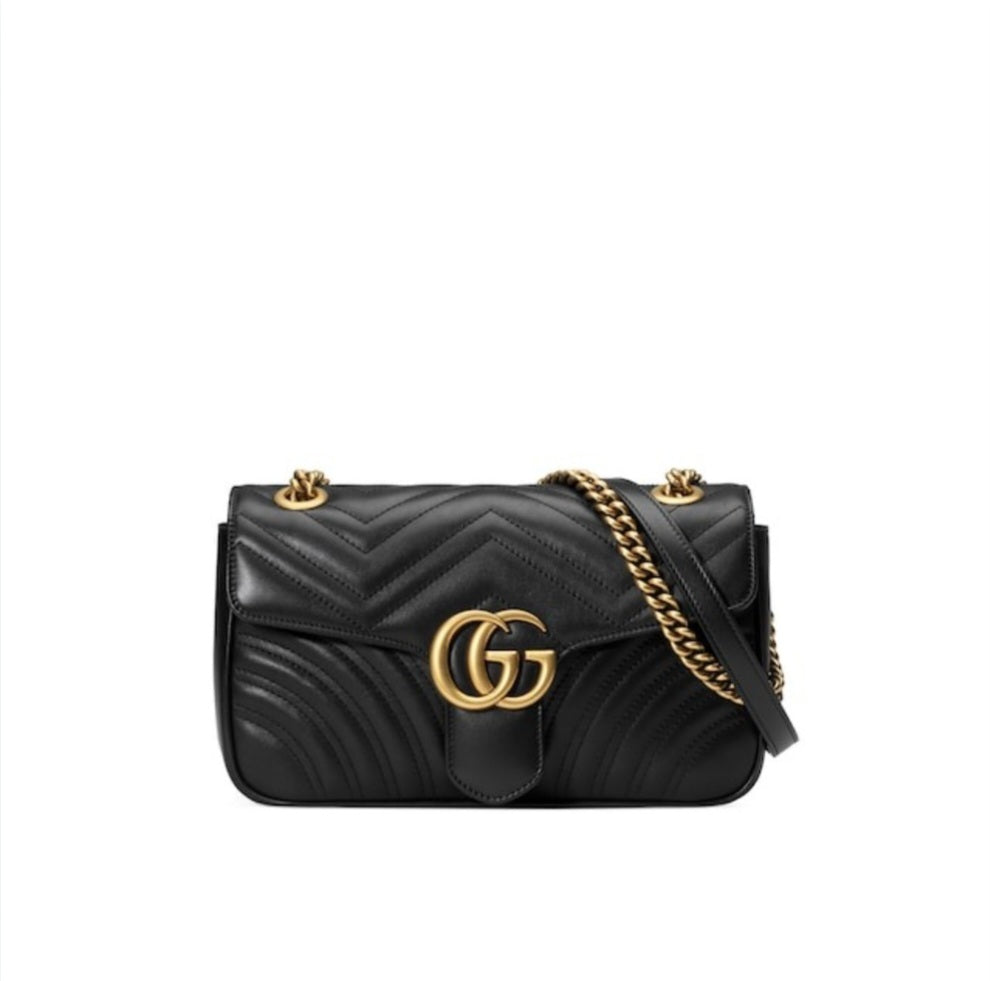 Gucci Marmont Matelassé Black Small